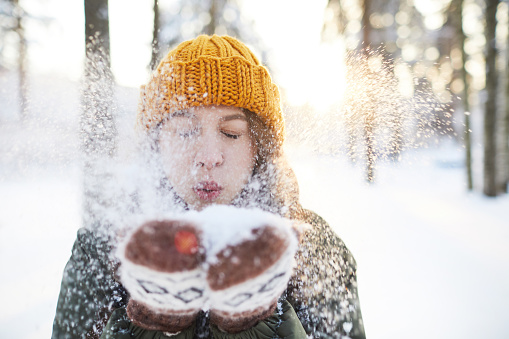 Fun in the cold Winter