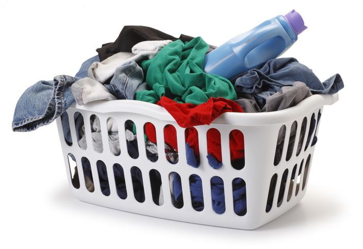 Basket of laundry